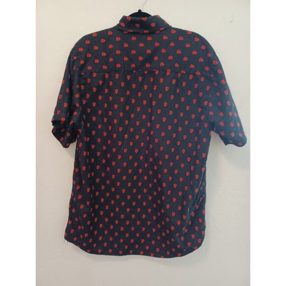 Dixxon Flannel Company Form and Function Shirt Mens Sz L Black All Over Print - Picture 3 of 9